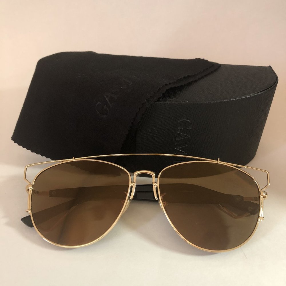 Gold - GAMT Aviator Sunglasses